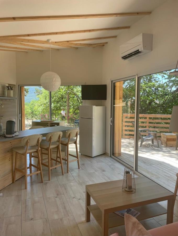 Chalet Cocoon Laroque  Buitenkant foto